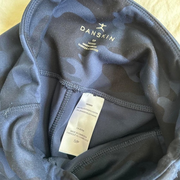 Navy blue camo leggings - Picture 6 of 6